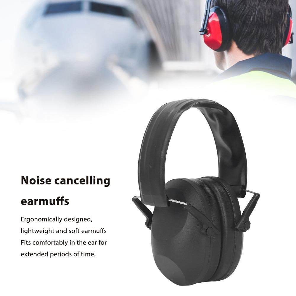 Soft Head Band Hearing Protection Earmuffs Sound Protection Headphones  Sleeping Protection