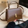 French Niche Fashion Foreign Style Portable Small Square Bag, One Shoulder Crossbody Armpit Bag