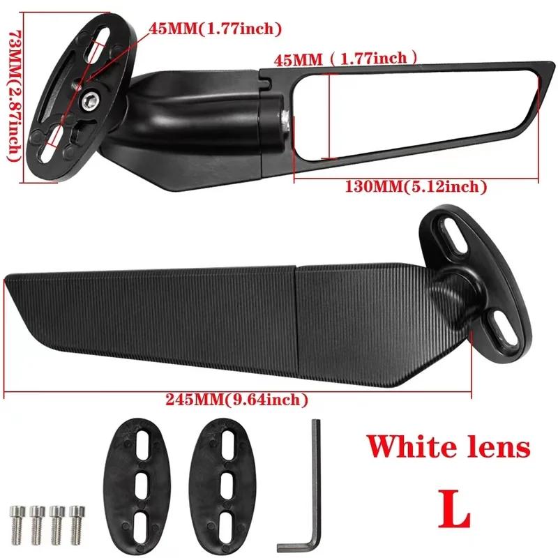 Для CFMOTO 450SR 450 SR 2022 2023 450sr Мотоциклетные Зеркала Передние Крылья Аэродинамические Крылья Боковые Крылья Спойлер Обтекатель