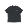 Essential Logo Sports Crew Neck Short Sleeve T-Shirt Men Tops Black GK9639