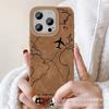 Аэрофото подходит для чехла на телефон iPhone 16/15 Pro Max Apple 15 X, чехол из пушистой кожи