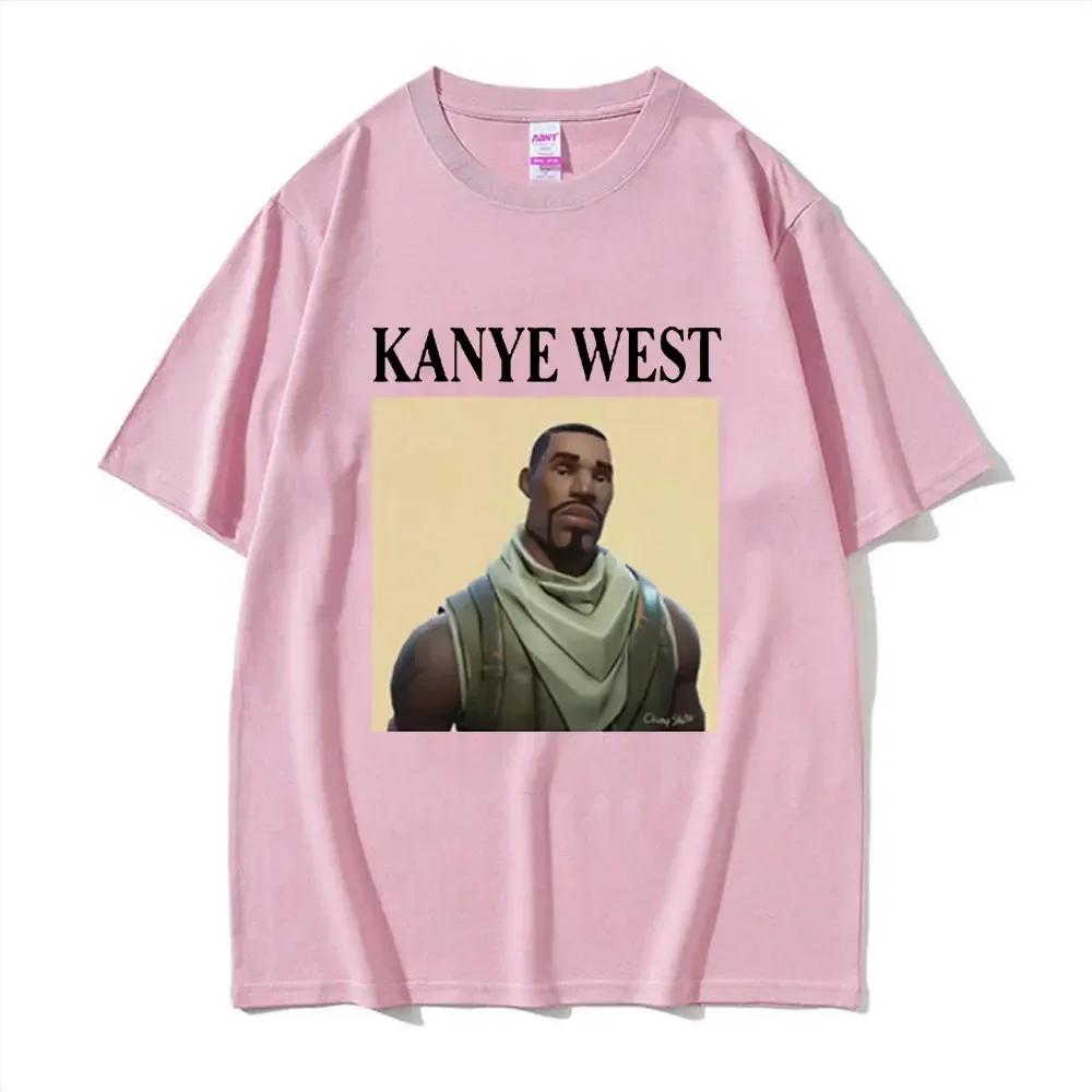 Funny Kanye West Meme T-Shirt Vintage Hip Hop Rap Style Tshirt UnisexCotton Short Sleeve Oversized T Shirt Streetwear