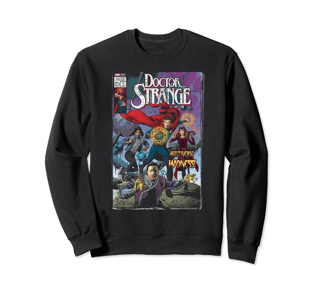 Marvel Doctor Strange In the Multiverse of Madness Comic Sweatshirt