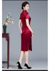 Elegant Qipao Mother-in-law Wedding Dress - Noble Spring/Summer Banquet Attire