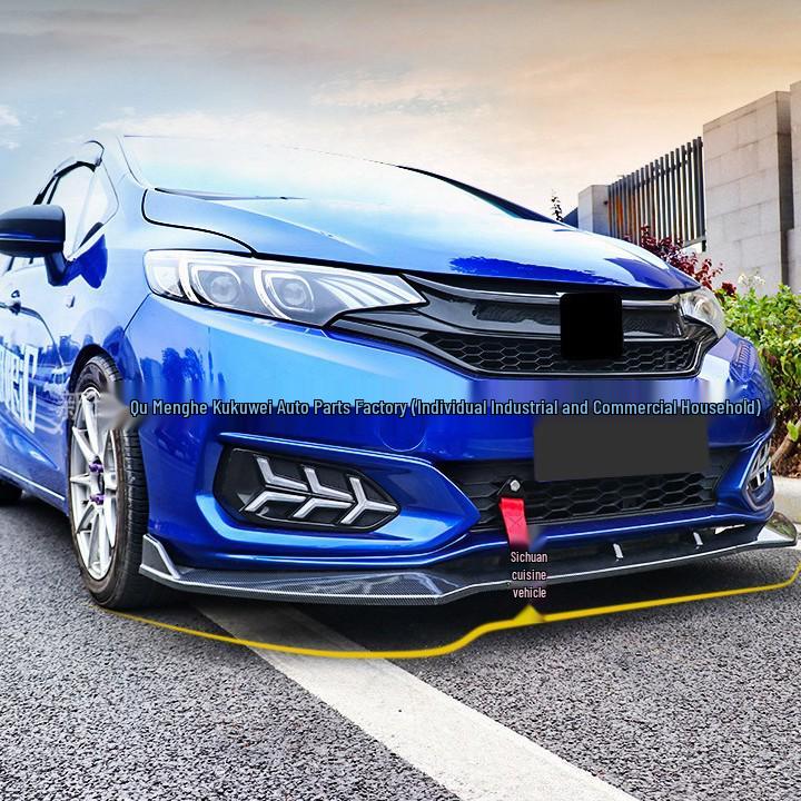 2014-2018 Honda Fit Передний сплиттер губы - Модифицированный обвес