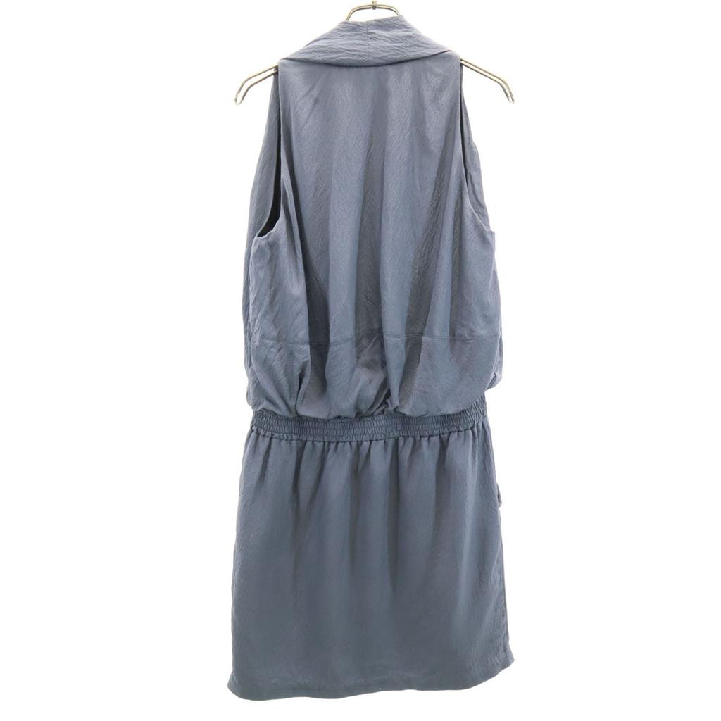 Alexander Wang Мини-платье без рукавов 4 Темно-серый Женщины Б/У