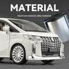 Alloy 1/24 Toyota Elfa car model can be remotely opened door simulation sound and light children's toy car boy car gift