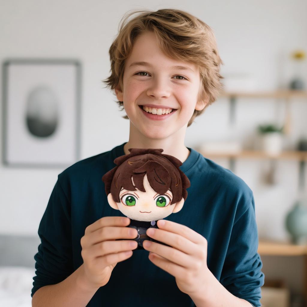 Plush Doll, Toy Gift, Cartoon , Children's Rag Doll, Children's Gift Pillow