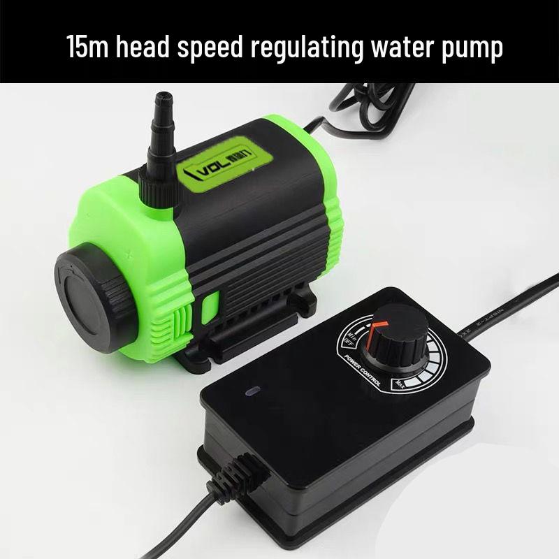 Мини-водяной насос 12В: Напор 15м, Погружной, Самозаливной 220В для Штроборезов/Резчиков