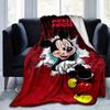 1 шт., Декоративное покрывало Disney Микки Маус для дома, Идеальный подарок для спальни, гостиной, путешествий, кемпинга, автомобиля