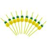 100Pcs 3D Pineapple Tropical Fruit Straw Beach Party Cocktail Drinking Sucker CDN