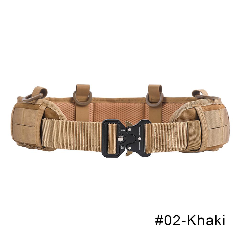 Военный тактический ремень мужской боевой ремень страйкбольный армейский боевой уличный CS охотничий пейнтбольный мягкий поясной ремень набор регулируемый