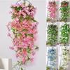 1 шт. Розовый Голубой Белый Фиолетовый Искусственные Лианы Растения 100 см Искусственная Лоза Ротанги Уличная Свадебная Вечеринка