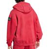 adidas Толстовка с капюшоном Equipment Series EQT Washed Series, удобная, мягкая, универсальная, американская, винтажная, мужская, с капюшоном, красная JD0660
