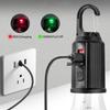 Диммируемая USB-лампа с крючком, перезаряжаемая светодиодная USB, теплый белый, водонепроницаемая, аварийные огни для дома, улицы, кемпинговое оборудование