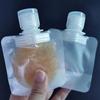 2pcs Lotion Dispenser Bag Travel Reusable Leakproof Refillable Bags Shampoo Liquid Cosmetic Packaging Storage Container