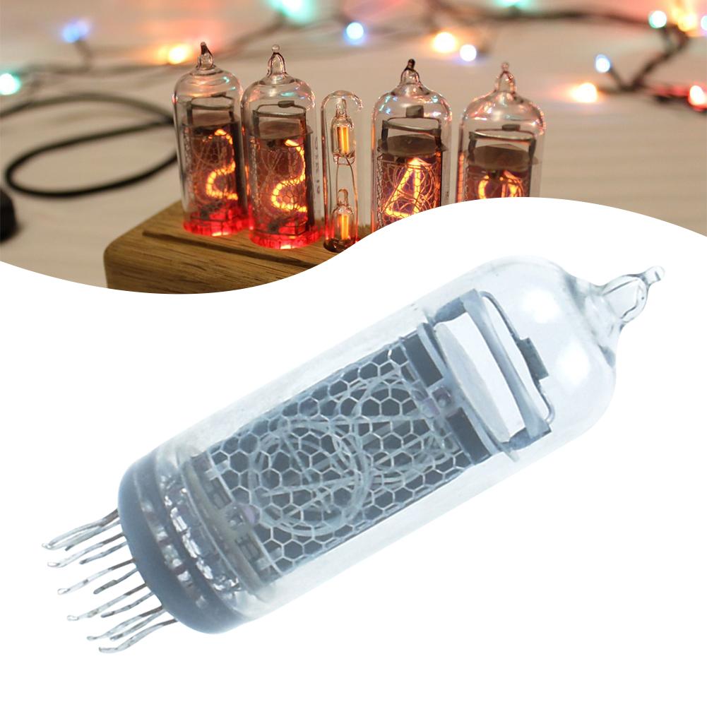 IN-14 Glow Tube IN14 Nixie Tubes DIY Glow Digital Tube Visual Effects Digital LED Clock Tube for Electronic Tube Clock