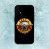 Чехол для телефона G-Guns N Roses Для Samsung S25,S24,S21,S22,S23,S30,Ultra,S20,Plus,Fe,Lite,Note,10,9,5G Черная крышка