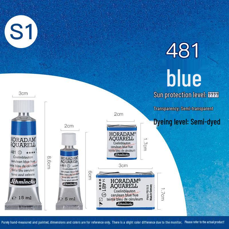 Schmincke Professional Watercolor Paint, Purple Red, 15ml, Artist Grade, Series 1 Tube
