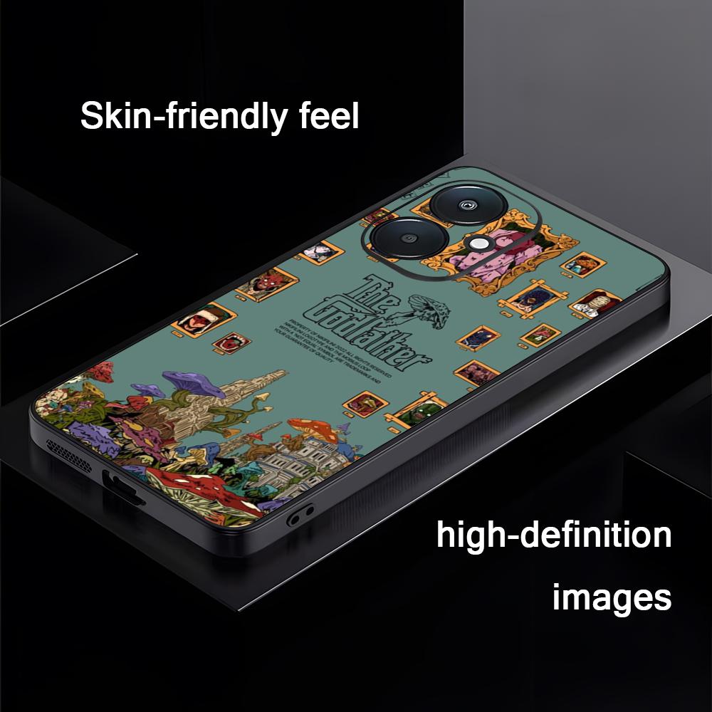 Dorohedoro рису никайдо Горячий Чехол для Телефона для Xiaomi Redmi 14C 13C 12C Note14 13 12 11 10 Pro Plus S Мягкий Черный Чехол для Телефона