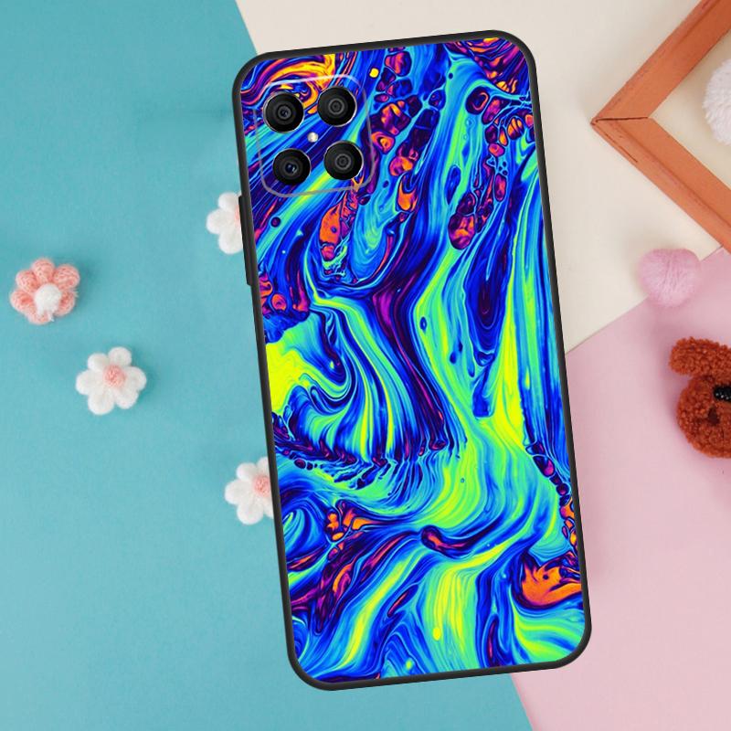 Психоделический триповый абстрактный арт Чехол Для Honor 200 Pro 50 70 90 X9a X8a X8 X9 X8b X9c X9b Honor Magic 7 Pro 5 6 Lite Чехол