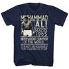 Muhammad Ali Back It Up Short Sleeve Adult T-Shirt