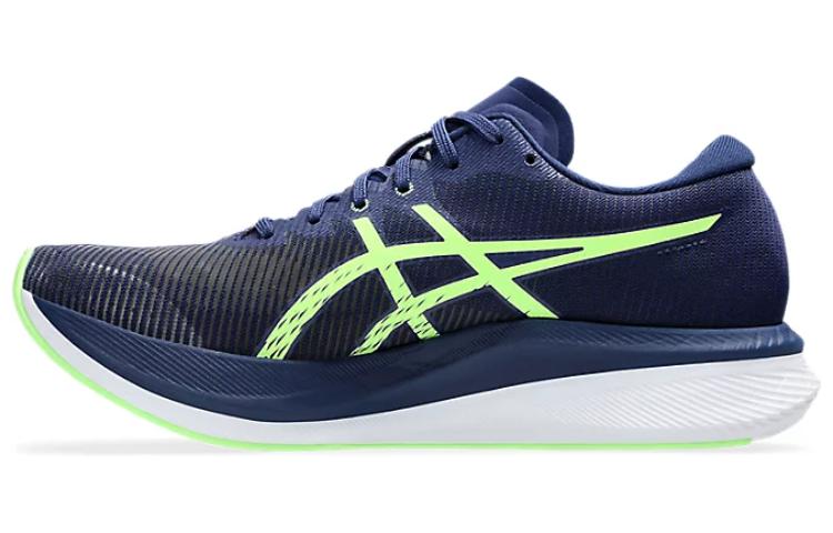 Asics Magic Speed 3 Синяя Бездна Светящийся Зеленый 1011B703-401