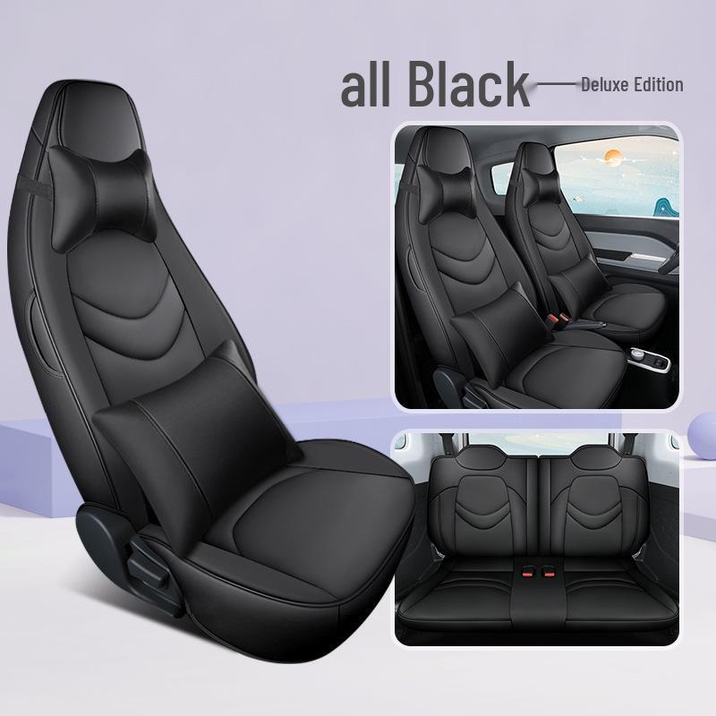 Всесезонные чехлы на сиденья Chery QQ Ice Cream: Дизайн молочного коктейля в вафельном рожке с полным покрытием