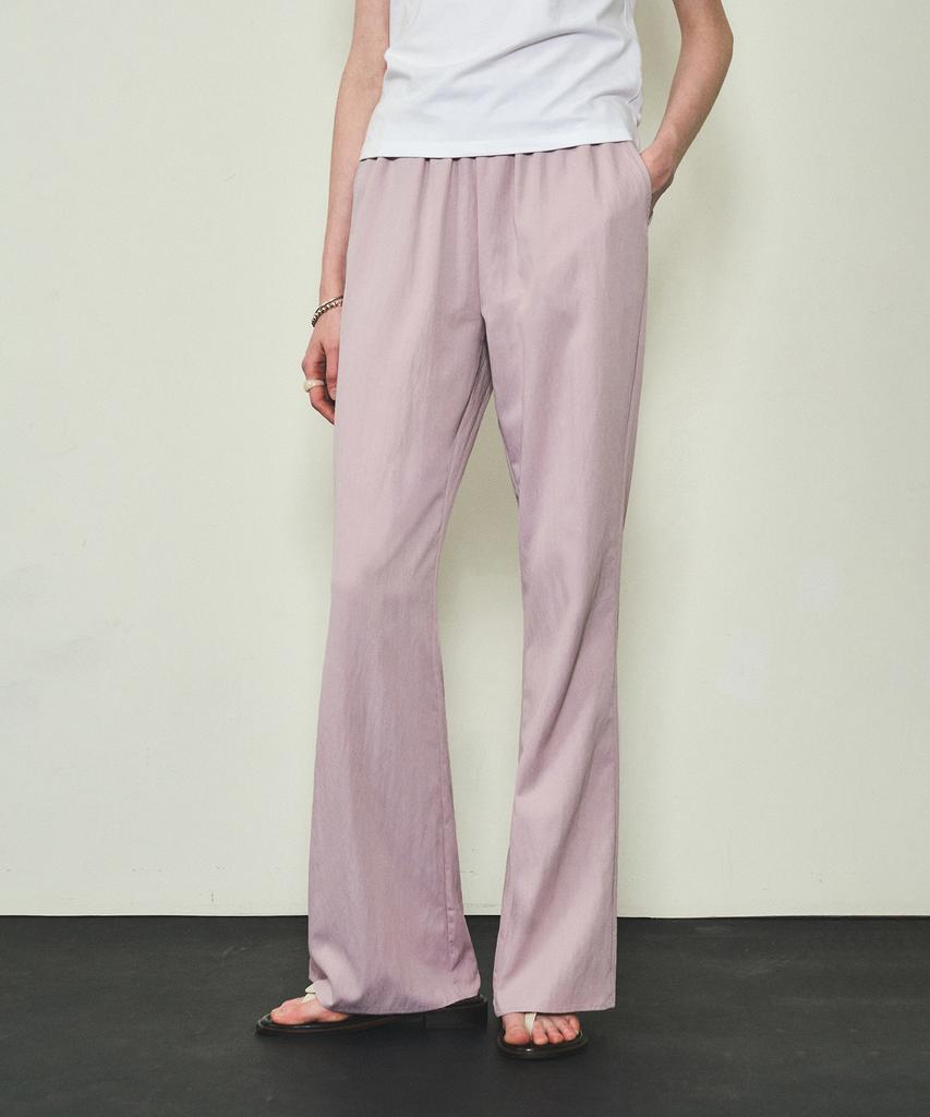 CITTA Summer Bootcut Pants_Ctb522 (Light Pink)