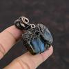 Tree Of Life Labradorite Pendant Copper Wire Wrapped Pendant Tree Of Life Gemstone Jewelry Copper Wire Jewelry Gift For Him Handmade Pendant