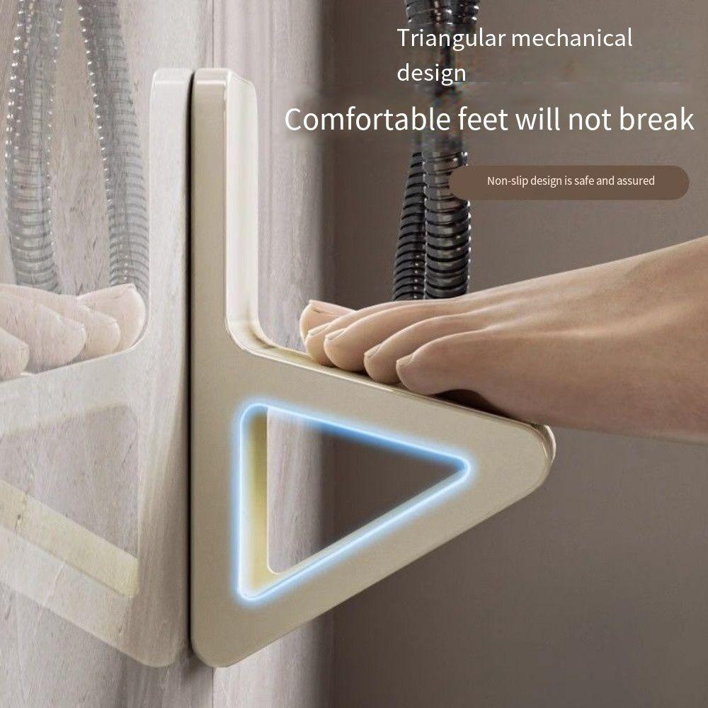 Противоскользящая подставка для ног в душе, без сверления, туалетная подставка, пьедестал для мытья ног