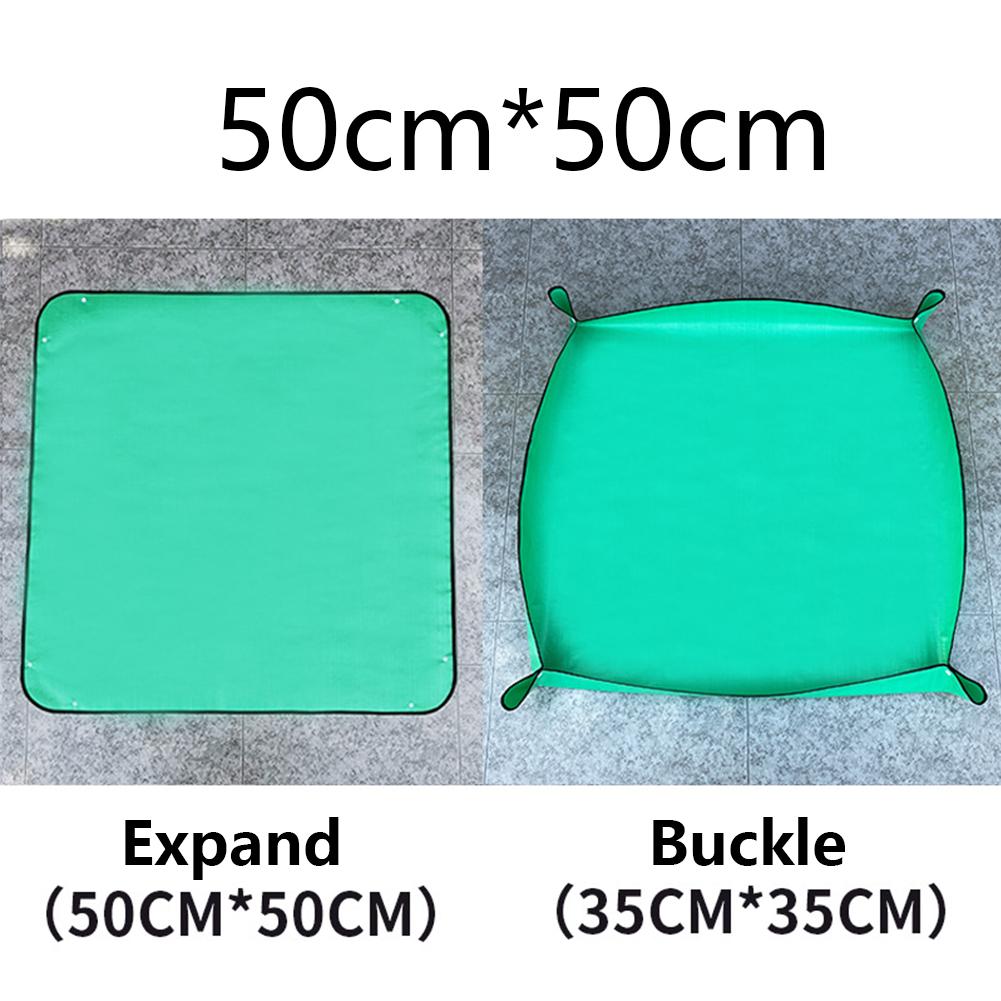 Коврик для посадки PE, садовые коврики для горшков, многоразовые садовые коврики для пересадки растений, водонепроницаемый коврик для пересадки растений, коврики для цветочных горшков