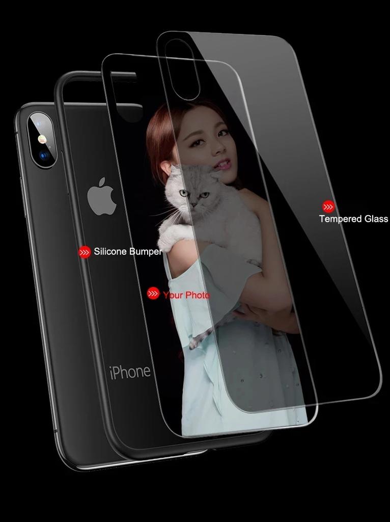 DIY Picture Custom Tempered Glass Case For VIVO Y200T Y100 Y28 Y38 Y35 Plus Y27 Y22 Personalized Bumper Protection Cover Lanyard