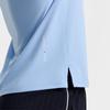FILA T Shirts Men's Bell Blue Crew Neck Moderate Straight Fit A11M433113FLB