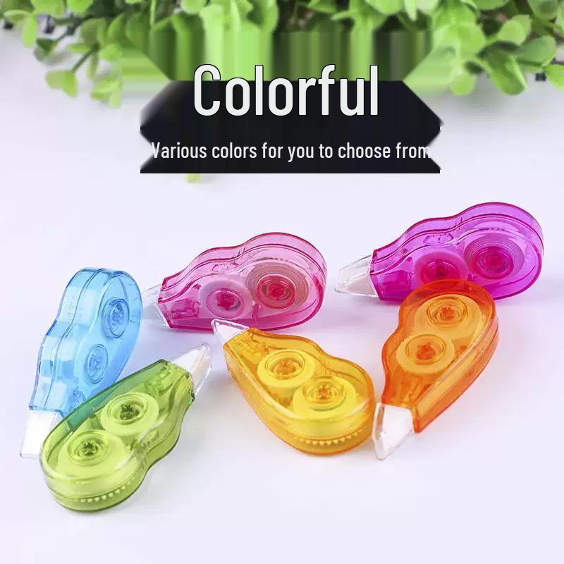 Mini Cute Silent Correction Tape - High-Visibility Color for Students