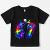Jujutsu Kaisen Gojo Satoru 67 Print Casual Cotton T Shirt for Kids Boys Girls Toddler Soft Breathable Top