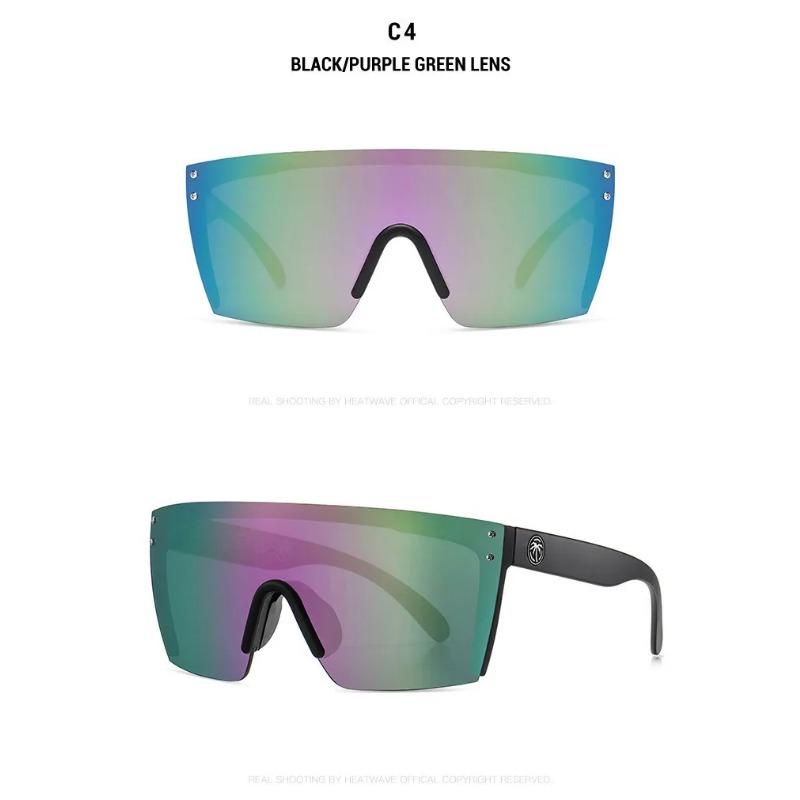 Heat Wave Бестселлер Велосипедные очки большого размера для кросс-кантри Высококачественная аутентичная пленка Солнцезащитные очки для занятий спортом на открытом воздухе