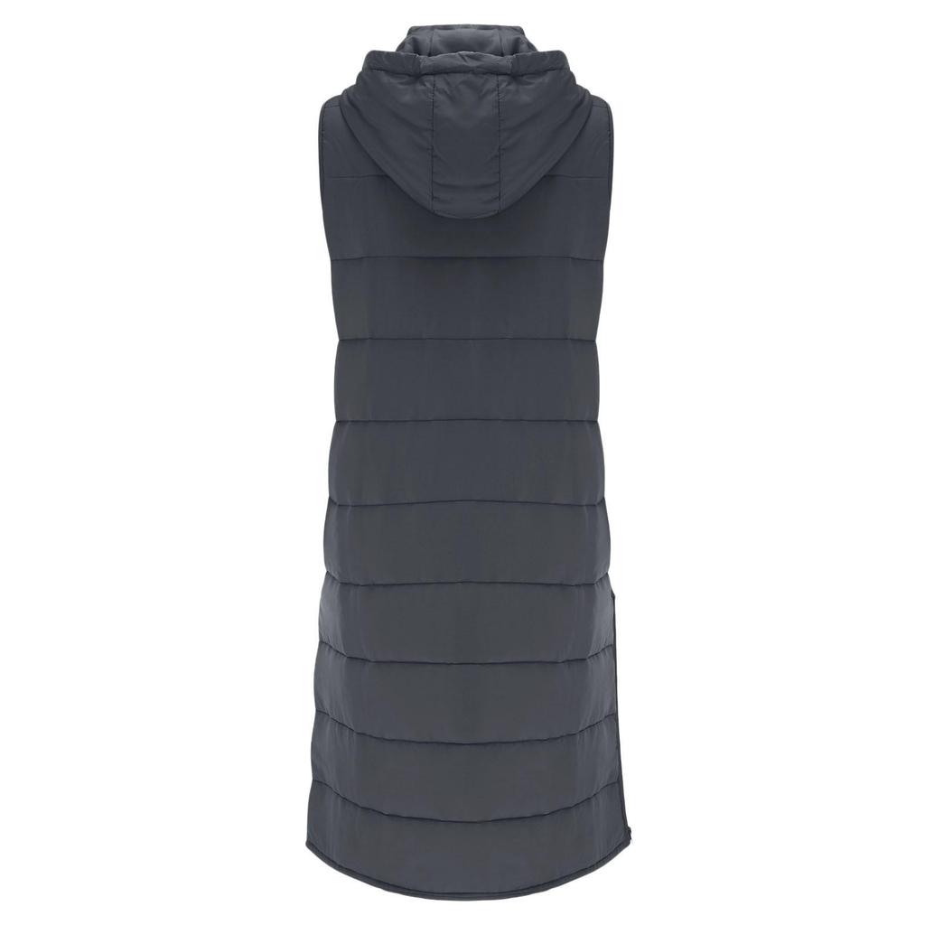 2025Wish Европейско-американский однотонный кардиган средней длины приталенного силуэта с капюшоном и однобортной застежкой