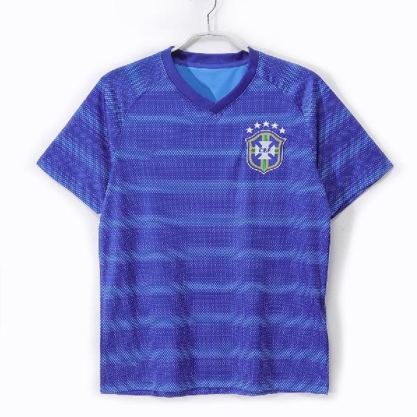 Popular retro Barcelona breathable jersey wholesale short-sleeved t-shirt men and women of the same football jersey can be approved on behalf of