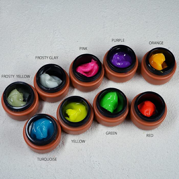 MADISON Collaboration Pickarinendo Gel Clay Gel Luminous Luminous Halloween Glowing Gel Clay Gel 3D Hard Gel Clay Clay Neon Color select (Пожалуйста