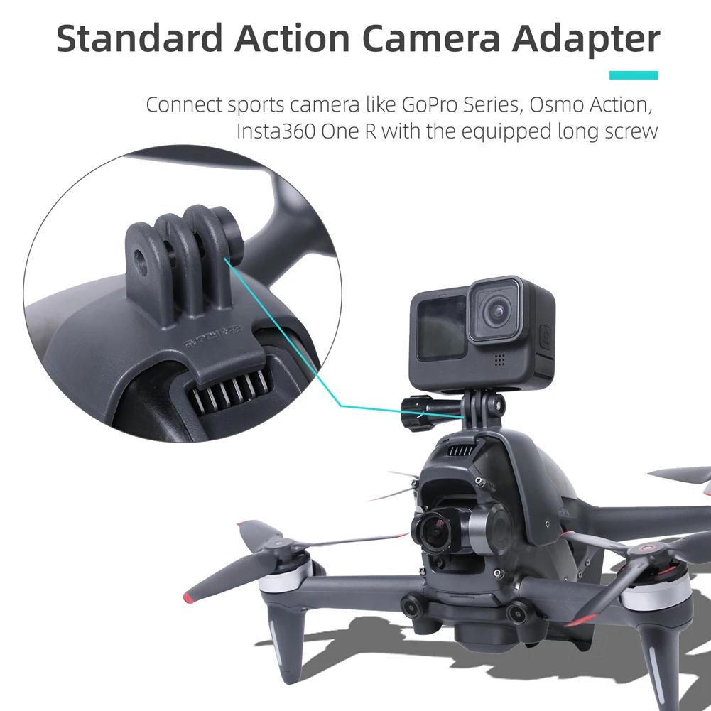 Верхнее крепление для экшн-камеры GoPro, зажим-держатель-адаптер, набор для расширения для аксессуаров DJI FPV