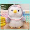 Hat Penguin Scarf Design Animal Playful Toy Couple Plush Toys Room Decoration