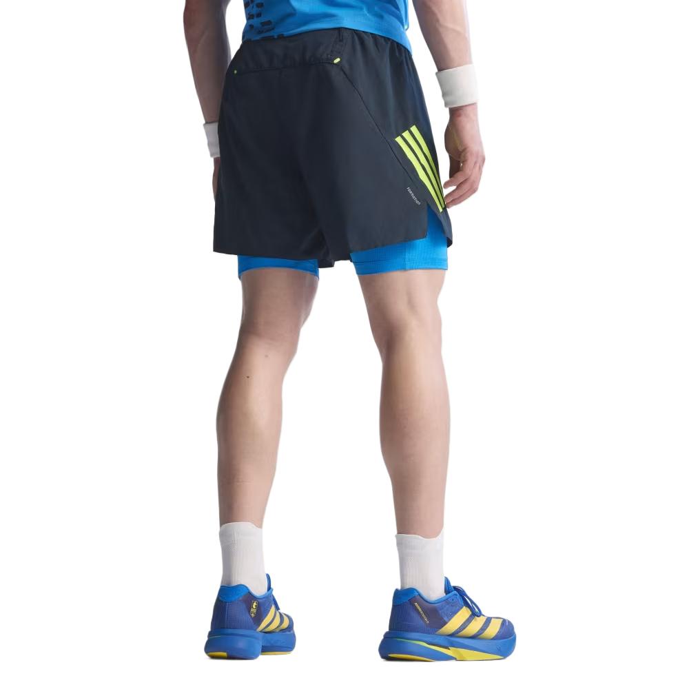 adidas Climacool Бостонский марафон Двухслойные износостойкие влагоотводящие беговые шорты Мужские шорты KE8460
