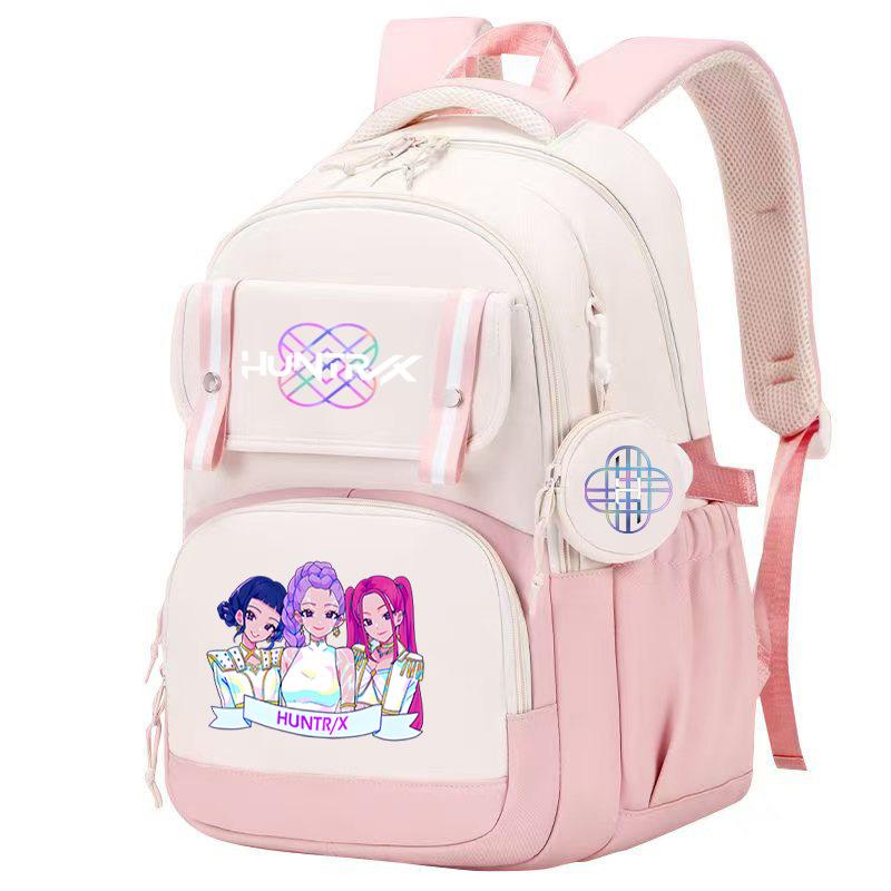 Animation Cartoon With Schoolbag College Style Trend Men And Women Versatile Primary And Secondary School Students Casual Backpack