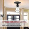 E26/e27 Screw Ceiling/wall Light Base Holder, Vintage Industrial Ceiling Lamp Base