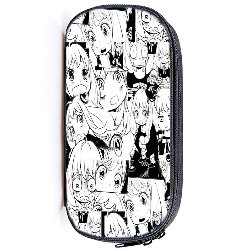 Семейный пенал Spy X Anya Forger, многофункциональный пенал, школьные принадлежности, чехол для ручек, канцелярские принадлежности, пенал