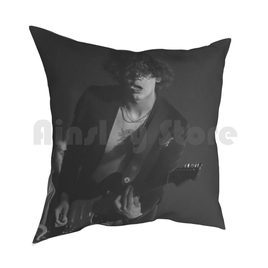 Pillow Case Printed Home Soft Throw Pillow Matt Healy Pop Punk Indie Dance Music Band Guitar Stage Show Live