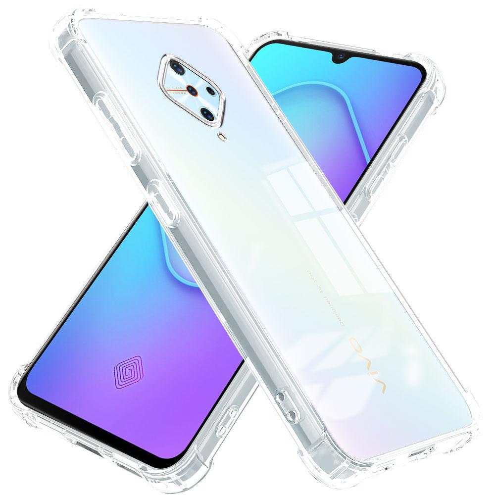 Phone Case For Vivo S1 Pro 1920 Case Clear Soft Silicone Shockproof Airbag Bumper For Vivo S1 2019 Back Cover Fundas Coque