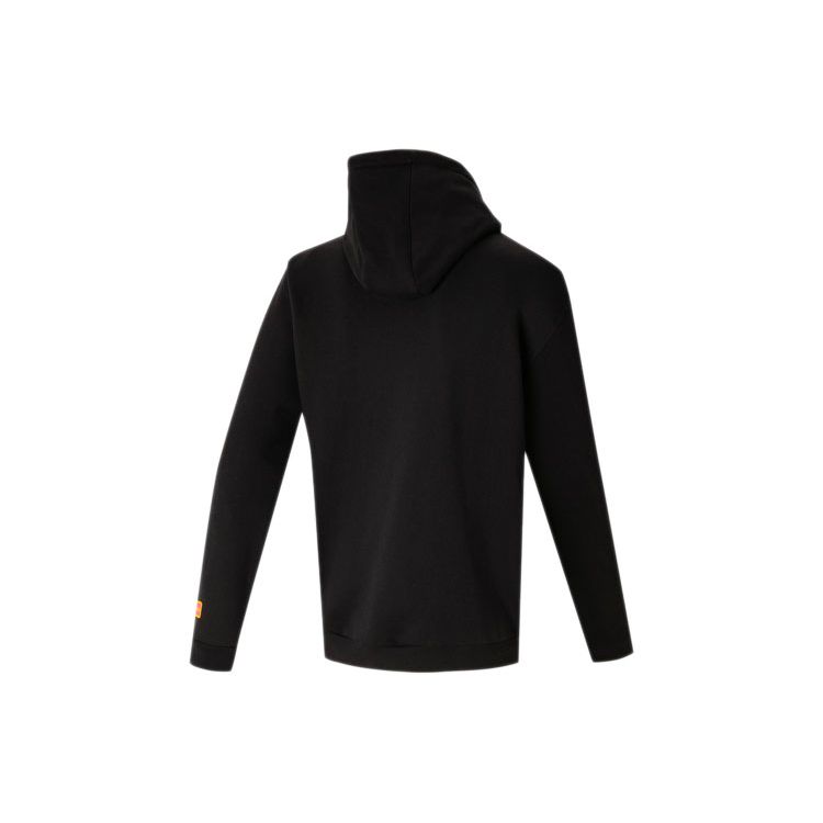 Adidas Толстовка с большим логотипом Originals Trefoil, мужская спортивная одежда, черная GR9957