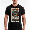 Texas Hill Country Artwork Tshirt Summer Casual Cotton Tee Oversized Streetwear Tops Vintage Graphic Print Unisex Unisex Unisex